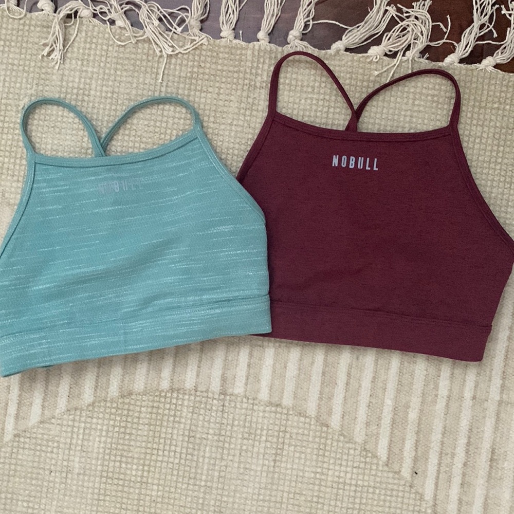 NoBull heather sports bras
